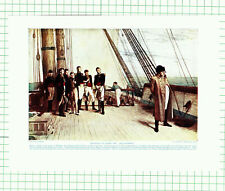 Napoleon The Bellerophon Ship  Sir W Q Orchardson Book Print -  c.1930 Print