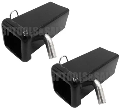 (2) HEAVY DUTY RECEIVER SLEEVE WELD ON 2" X 6" HITCH BALL 6" TUBE LENGTH 5000LBS - Image 1 of 4