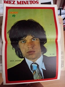 poster mick jagger 1972 the rolling stones  - Picture 1 of 1