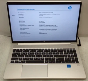 MINT HP ProBook 450 G8 15" Intel Core i5-1135G7 2.40GHz 8GB RAM 256GB SSD GRD A - Picture 1 of 13