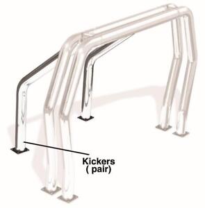 Go Rhino 9560C Bed Bar Component - Pair of Kickers (Between wheel wells) - Chrom