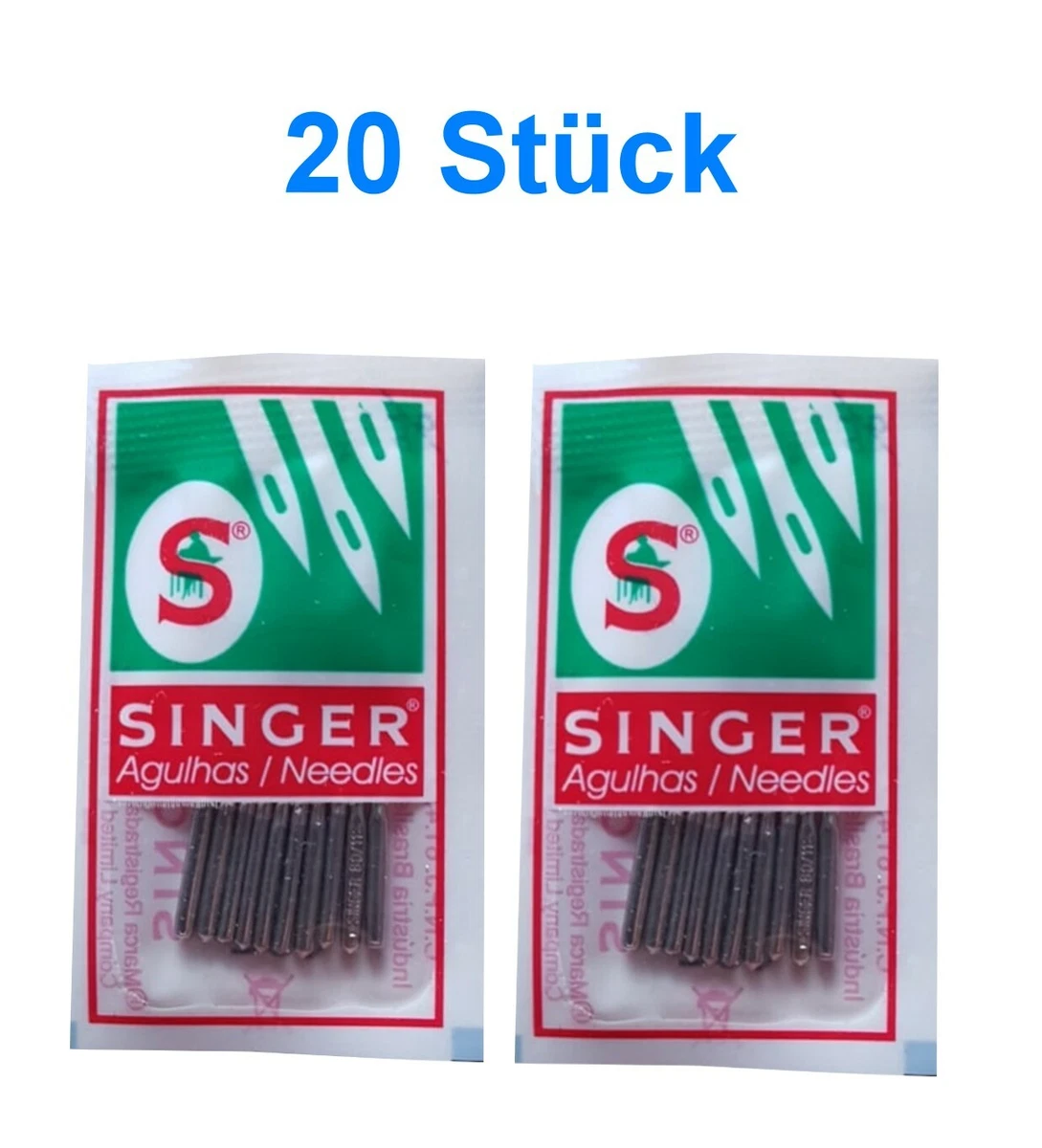 Singer Nähmaschinennadeln N204509M503 – 5 Stück, Größe 70/10, Für Elastische Stoffe & Jersey