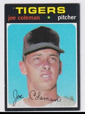 1971 TOPPS JOE COLEMAN DETROIT TIGERS #403
