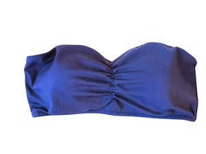 Sujetador bandeau acolchado sin tirantes Magisculpt YJ316 UK 20 azul marino sin cables con silicona - Imagen 1 de 5