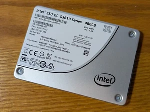 Intel 480GB DC S3610 Series SATA III 2.5" SSDSC2BX480G4 SSD 7mm - 90% Health - Photo 1/5