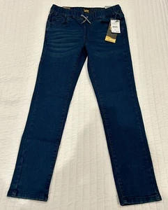 Lee Girl's Pull-on-Pant-elastic waistband-drawstring-sz Med(10-12)tapered fit - Picture 1 of 12