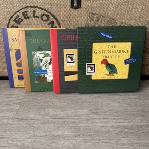 The Griffin & Sabine Trilogy Nick Bantock mit Etui Notizbuch Golden Mean Box Set - Bild 1 von 7