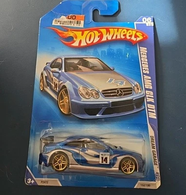 Mercedes AMG CLK DTM variante azul GoldPr5 Hot Wheels 2009 #152 Dream Garage 6/10 Foto 1 de 4