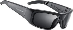 OhO Smart Glasses,Occhiali da Sole Polarizzati con Montatura Bluetooth Nera-Lente Nera - Foto 1 di 8