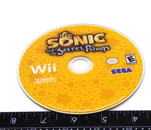 Sonic and the Secret Rings Nintendo Wii Game Disc Only Tested & Works - Picture 1 of 4
