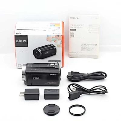 Used Sony HDR-CX535 Handycam Black Digital HD Video Camera Recorder From Japan - Image 1 of 4
