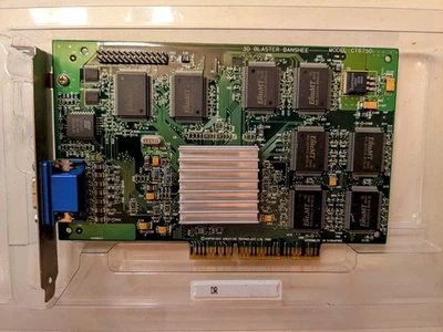 Creative 3D Blaster Banshee CT6750 AGP 16MB VGA – Puxador limpo e funcional - Imagem 1 de 3