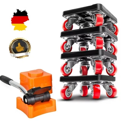 Möbelheber Möbelrollen Umzughelfer Transporthilfe 5 tlg. 400 KG Set Möbelrücker - Bild 1 von 4