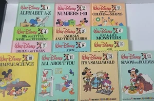 Walt Disney Spaß am Lernen Bibliothek Bücher Hardcover Bände 1 -13 - Bild 1 von 12