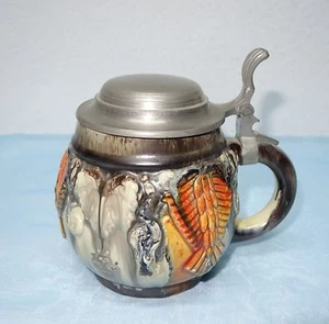 HERMOSA JARRA DE CERVEZA esmalte para correr - Art Deco - Marzi & Remy, Höhr Grenzhausen - Imagen 1 de 6