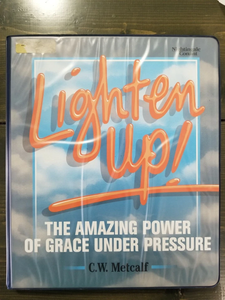 Lighten Up! Grace Under Pressure by C.W. Metcalf  / Set of 5 Audio Cassettes - Image 1 of 4