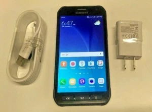 Samsung Galaxy S6 activo G890A -32 GB - azul camuflado (GSM desbloqueado) 30 días de garantía - Imagen 1 de 1