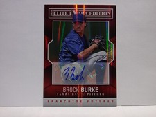 2014 Elite Extra Edition Franchise Futures Signatures /799 Brock Burke #62 Auto