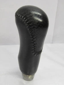 2003-2006 Subaru Forester Automatic Gear Shift Shifter Knob Leather Black OEM - Picture 1 of 5