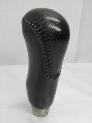 2003-2006 Subaru Forester Automatic Gear Shift Shifter Knob Leather Black OEM - Image 1 of 4