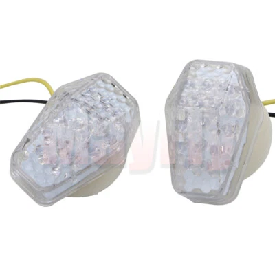 Fit For Suzuki GSXR 600 750 SV 1000 TL Flush Mount Turn Signal LED Light Blinker - Image 1 of 3