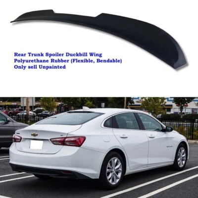 Alerón trasero de maletero Kmh 284FC para Chevrolet Malibu 2016~2023 sedán Foto 1 de 4