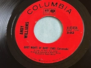 Quiet Nights of Quiet Stars; Andy Williams; Click the Pic to listen - Picture 1 of 4