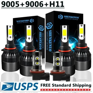 Faro LED alto bajo antiniebla para Toyota RAV4 2006 2007 2008 2009-2012 - Imagen 1 de 12