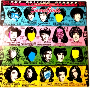 THE ROLLING STONES Some Girls - Vinyl LP 1978 Rolling Stones COC 39108 Cutouts - Imagen 1 de 8