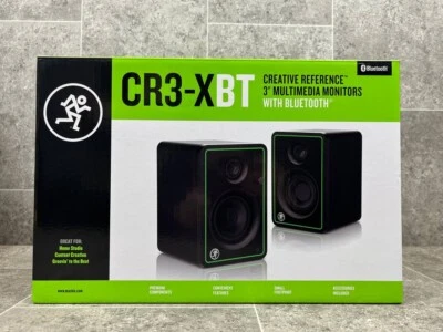 Mackie CR3-XBT Aktiver Monitor Lautsprecher mit Bluetooth Speaker Studiomonitore
