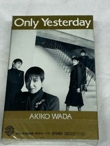 Akiko Wada Only Yesterday Import Cassette Tape J-POP 28L4-0002