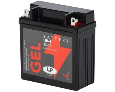 Batterie 12V 5Ah Gel Akku für Simson S51 S50 S53 S70 SR50 SR80 Vape 12 Volt 5A - Bild 1 von 4