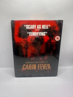 CABIN FEVER - UK EXCLUSIVE BLU RAY STEELBOOK - NEW & SEALED - Image 1 of 4