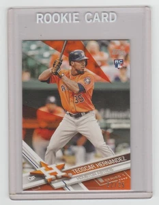 TEOSCAR HERNANDEZ 2017 Topps Mini ORANGE Rookie Card #67 SP RC #22/25 SSP /25 - Picture 1 of 1