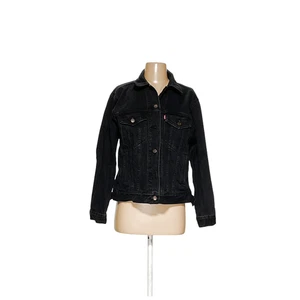 Schwarze Jeansjacke von Levi's, Größe S - Bild 1 von 4