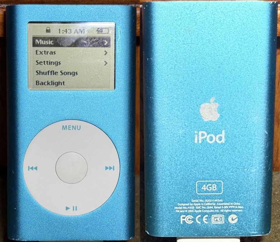 iPod Mini 1ª Generación 4 GB Funciona *Necesita Batería* Foto 1 de 1