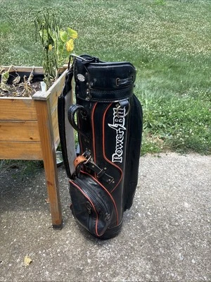 Powerbilt Golf Bag. Little Beat Up But All Zippers Work Stands Up Most The Time. - Image 1 of 4