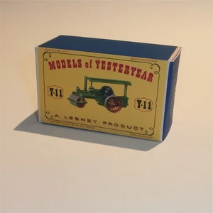 Matchbox Lesney YesterYear 11 a Aveling Steam Roller D1 Style Repro Box - Picture 1 of 4