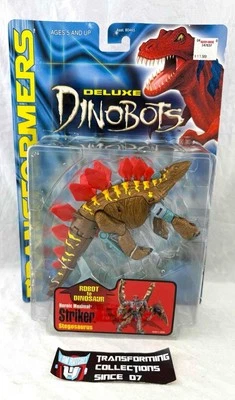 Transformers 2000 Beast Machines Dinobots Deluxe Striker MOSC - Image 1 of 2