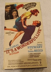 It's a Wonderful Life (VHS, 1986, Colorized Version) - Picture 1 of 3
