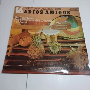 Adios Amigos 16 Great Latin American Hits Vintage Vinyl LP - Bild 1 von 12