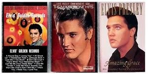 ELVIS *ALLES MINDESTENS SEHR GUTER ZUSTAND* US RCA 3-CASSETTE LOT (PLEASE SEE PHOTOS) - Bild 1 von 4
