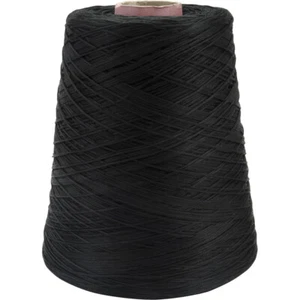 DMC 5628-310 6-Strand Embroidery Cotton 500g Cone-Black - Picture 1 of 1