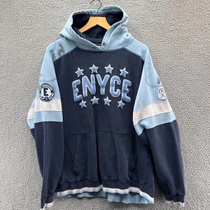 Vintage ENYCE Sweatshirt Herren Extra Large Hoodie Heavyweight bestickt - Bild 1 von 14