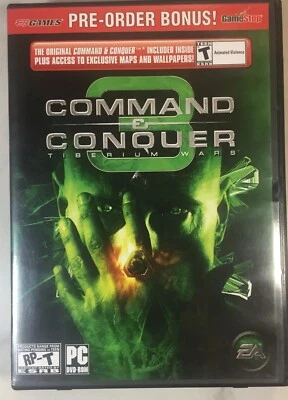EA Command & Conquer 3 Tiberium Wars PC Game DVD-ROM 2006 PRE-ORDER 4 Disc Set - Image 1 of 3