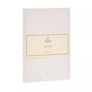 Pineider Carnet De Notes Milano Pure Blanc 14,5x21 CM - Afbeelding 1 van 4