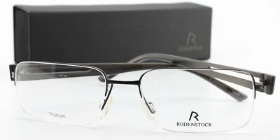 Marco de gafas Rodenstock R2117 A 52-16 140 titanio ligero borde angular Foto 1 de 4