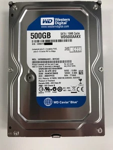 WD5000AAKX-001CA0 Western Digital hard drive SATA 500GB pcb: 2060-771640-003 A - Picture 1 of 2