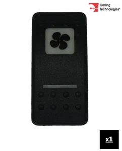 Carling 273.1046 CONTURA II NERO Testa a bilanciere/attuatore VENTILATORE/SOFFIATORE - Foto 1 di 1