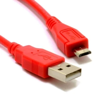 2M, USB 2.0 HI SPEED A STECKER AUF MICRO B STECKERKABEL, DATEN & LADUNG ABGESCHIRMTES BLEI - Bild 1 von 4